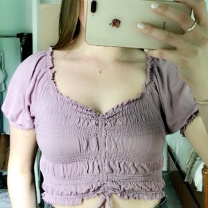 beautiful ruched urban outfitters top